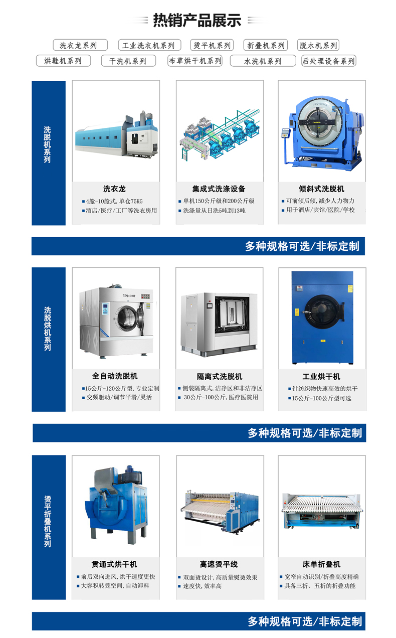 全自動洗脫機(jī)廠家系列產(chǎn)品